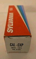 Sylvania CAL CXP 300W 120V Projector Lamp Bulb Tested Blue Dot GTE