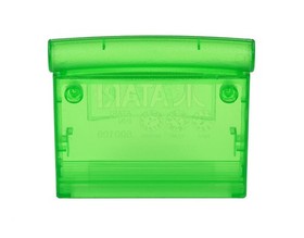 Game Cartridge Shell for Atari Jaguar [Clear Green] Lot of 10- Made in USA