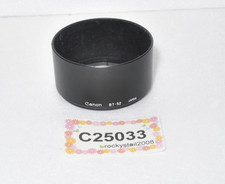 Canon BT-52 Plastic Lens Hood Shade F/FD 85mm F1.8, 100mm F2 from Japan