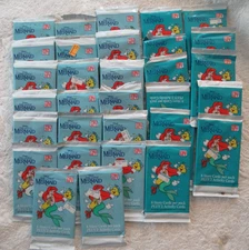 THE LITTLE MERMAID PRO SET TRADING CARDS 30 UNOPENED PACKS SEE DESCRIPTION