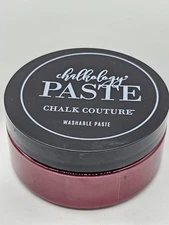 Chalkology PASTE Chalk Couture CABERNET 3 oz Jar WASHABLE PASTE