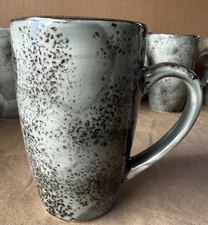 Steelite International England Quench Coffee Cup Mug Blue Craft 10oz 4 1/4” Tall