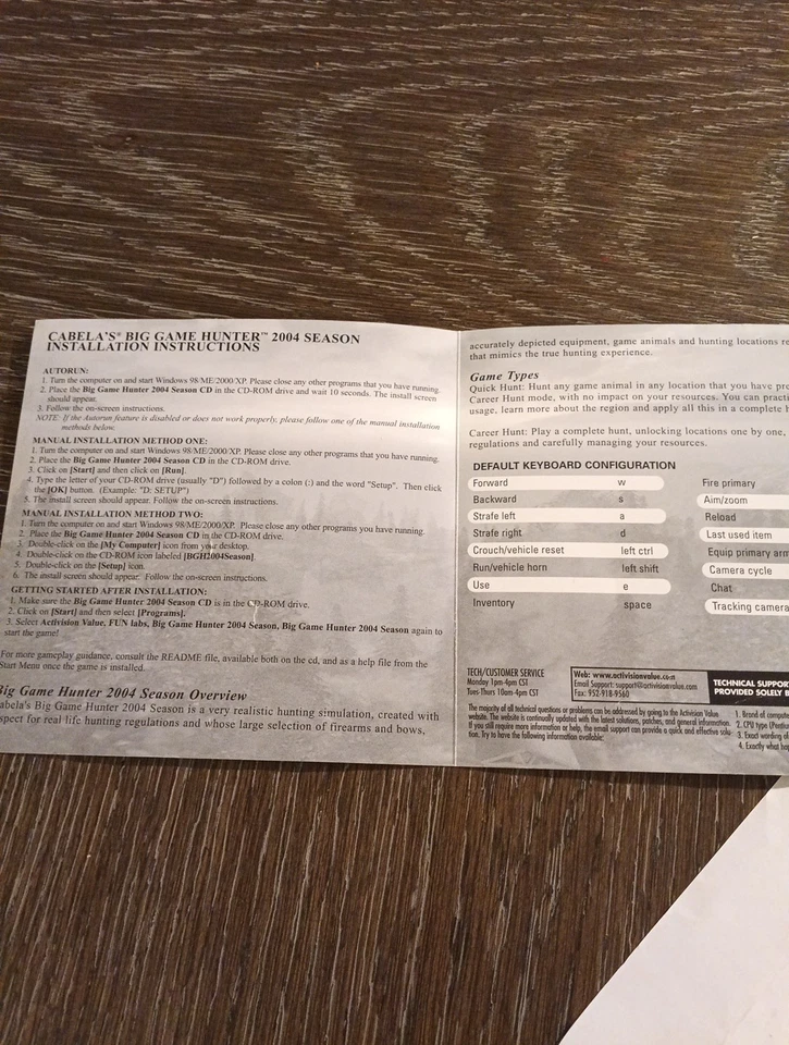 Cabela’s Big Game Hunter Temporada 2004 PC CD-ROM Foto 2 de 4
