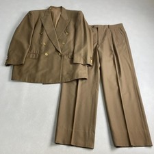 W4214 Christian Dior Set Up One-of-a-Kind Double-Breasted Gold Buttons 6B