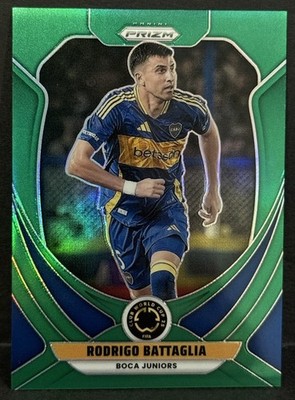 2025 Prizm FIFA Club World Cup Boca Juniors Rodrigo Battaglia Green Prizm /5