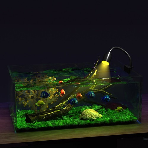 Lumières d'aquarium LED pour plantes aquatiques spectre complet alimenté par U - Picture 9 of 25