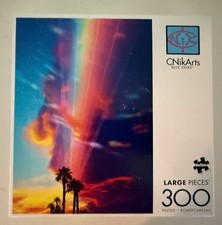 Buffalo CNikArts Blue Stars Large Pieces 300 Piece Puzzle