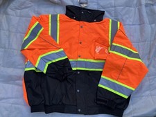 Kishigo JS120 5XL Premium Brilliant Series Safety Jacket Hood Liner NWT ANSI