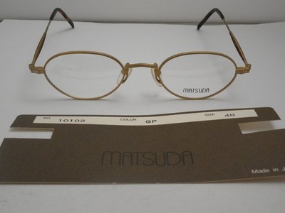 80'S ANTIQUE GENUINE MATSUDA 10102 EYEGLASSES SUNGLASSES FRAMES FRAME NEW