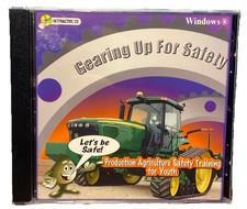 GEARING UP FOR SAFETY Interactive CD - Youth Agriculture Safe Training PC, NEW