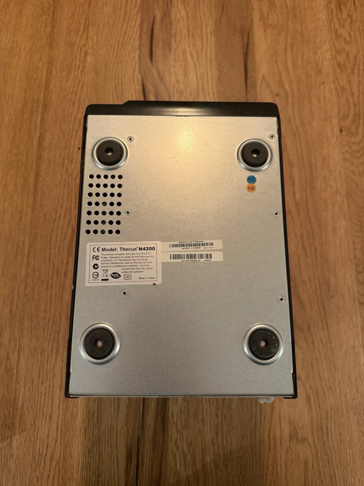 NAS THECUS N4200 Unit & Seagate 2TB HDDs Tested & Working - Good Used Condition 11