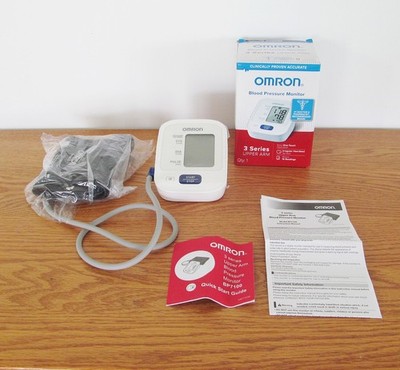 OMRON 3 Series Upper Arm Blood Pressure Monitor BP7100 Digital Cuff - OPEN BOX