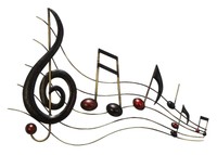 Metal Wall Music Notes Musical Sound Bar on sale Metal Wall Music Notes Musical Sound Bar on sale