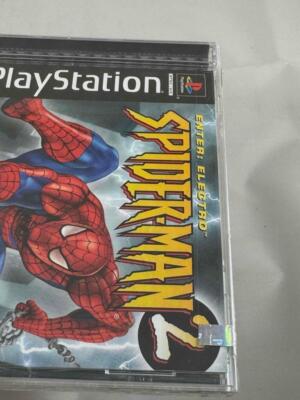 Spider-Man 2 Enter: Electro (Sony PlayStation 1, 2001) Brand New