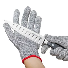 CHEF GEAR Cut Resistant Gloves High Performance Level 5 Protection (one pair)
