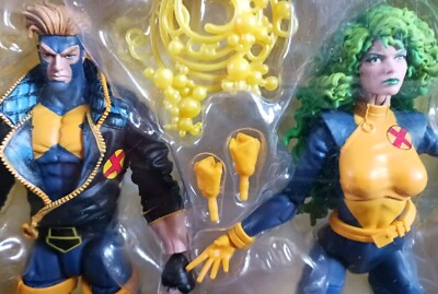 FIGURE MARVEL LEGENDS 2 PACK BOX X MEN SET HAVOK POLARIS