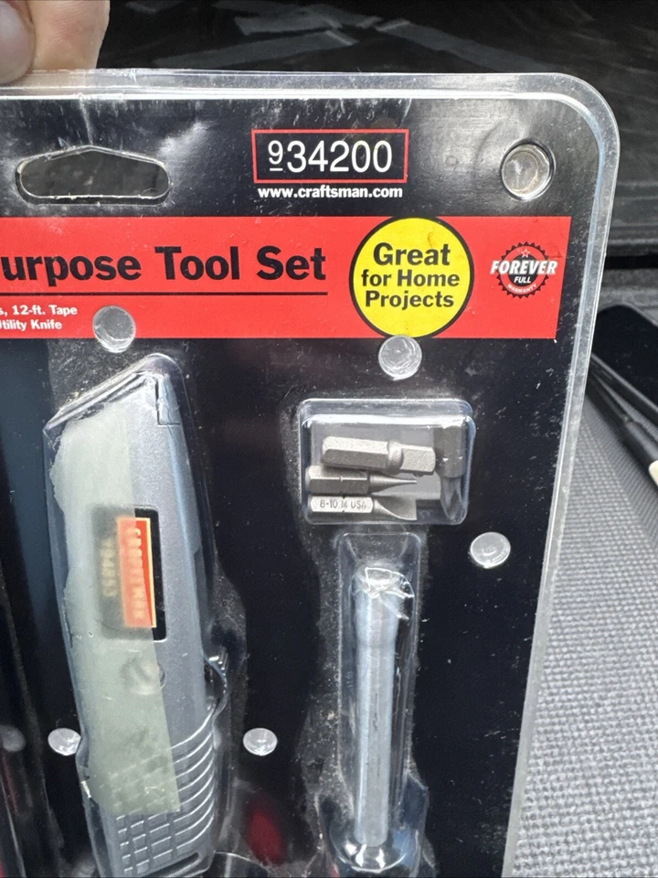 Juego de herramientas de uso general Sears Craftsman EE. UU. Nos 9 piezas nivel de cinta para el hogar 34200  Foto 3 de 4