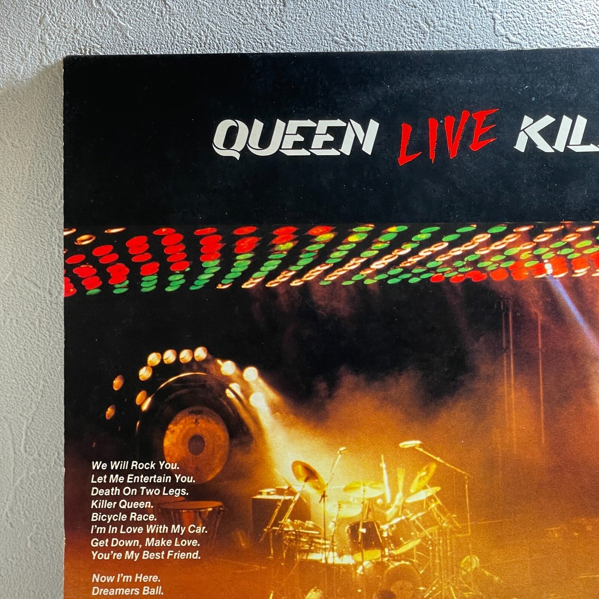 QUEEN - LIVE KILLERS RED & GREEN VINYL - JAPAN 2LP GATEFOLD