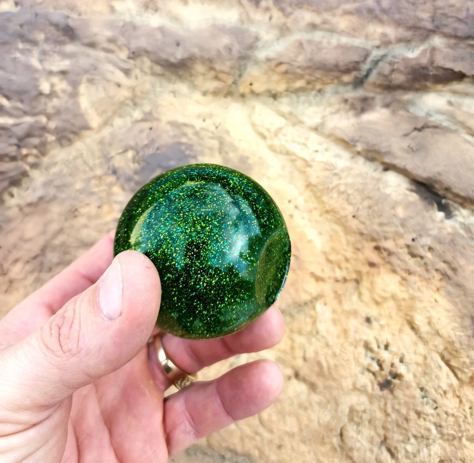 Jdm Jockey Shift Manual rat fink Cool Gear Shift knob Big Worm Custom Universal - Image 3 of 4