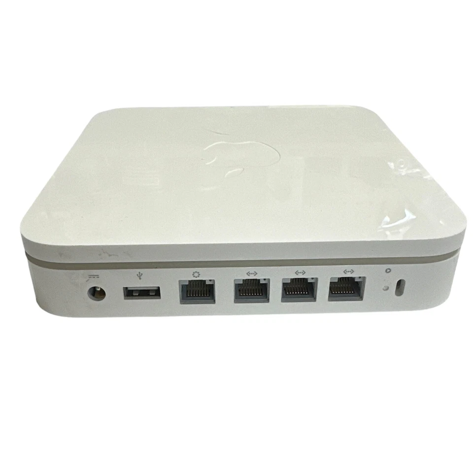 Apple Airport Extreme 802.11n Wi-Fi Wireless Base Station Mac A1143 - Image 3 of 4