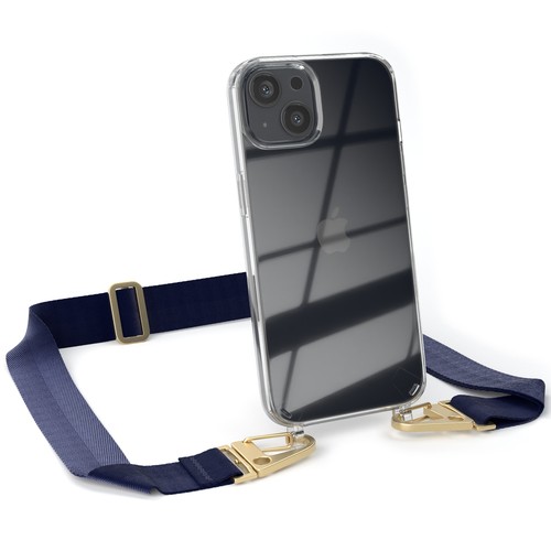 EAZY CASE do Apple iPhone 13 z regulowanym szerokim paskiem i silikonowym etui na telefon - Zdjęcie 13 z 14