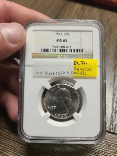 1963 - NGC MS65 WASHINGTON QUARTER!!  