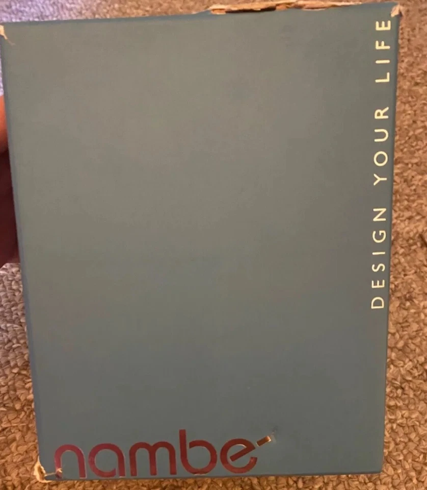 Jarro Nambe vidro transparente pequeno moderno 6” MT0956 NOVO na caixa - Imagem 3 de 4