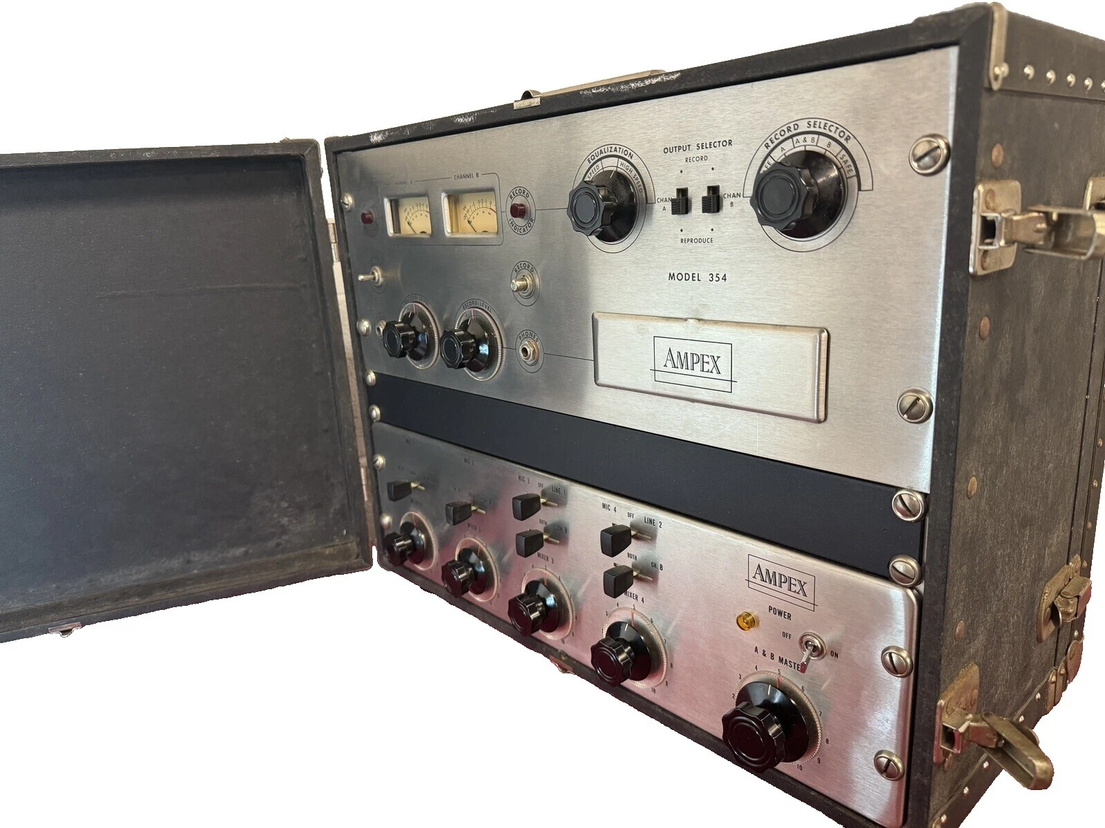 Preamplificadores de tubo y preamplificadores Vintage Ampex