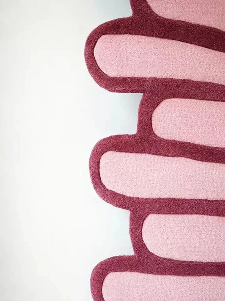 Contemporary Modern Hand-Tufted 100% Wool Area Rug Carpet Best Home Decor Gift - Image 4 of 4