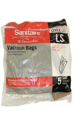 5 Eureka Electrolux Sanitaire ST Micron Allergen Filtration Vacuum Bags 63213