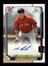 2015 Bowman #PA-NL Nick Longhi 1st Paper Prospect Retail Autographs  Mint+ New