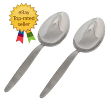 Chef Kunz Sauce Spoon Set Pack of 2 Regular 18/10 Stainless Steel Plating...