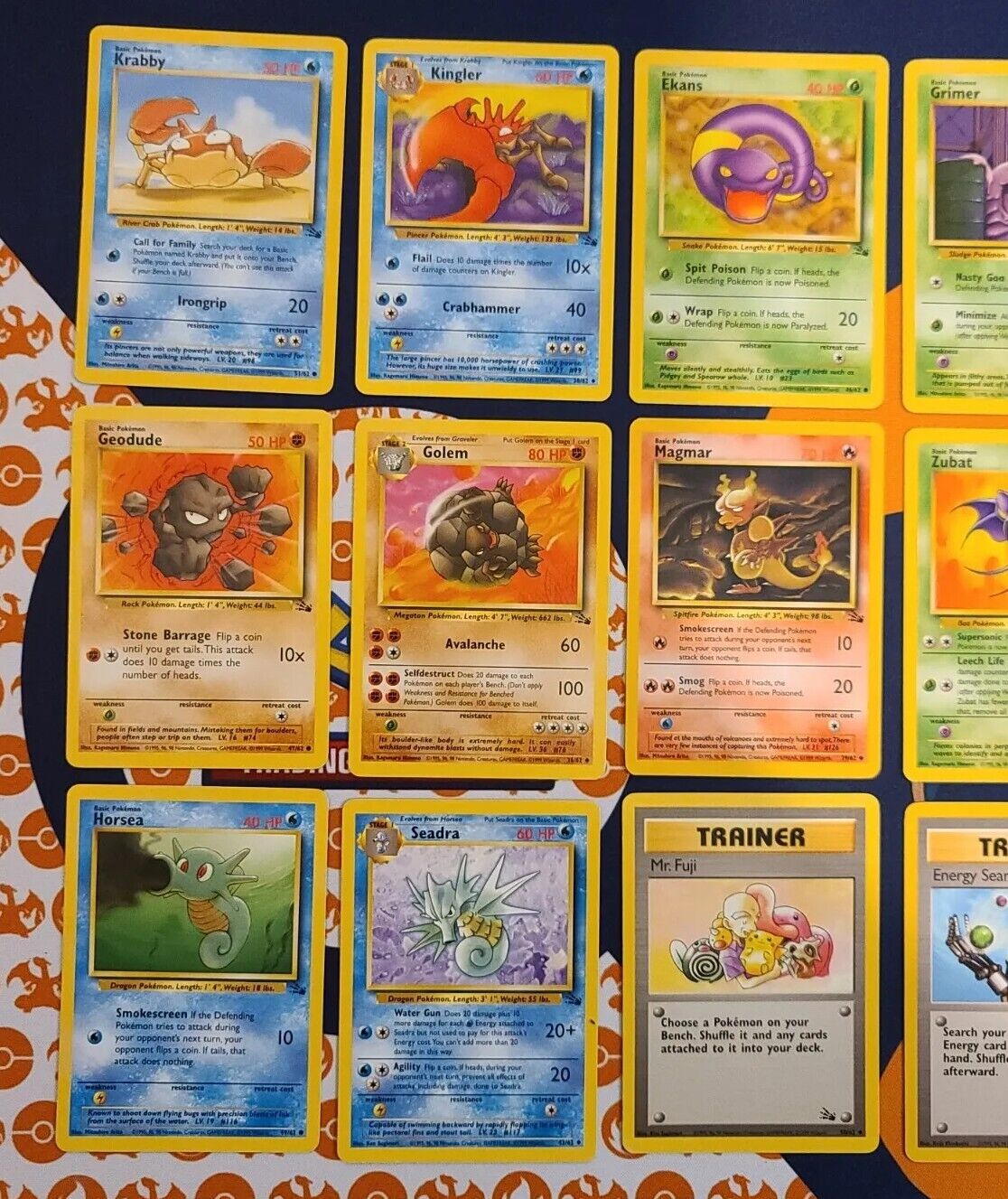 Fossil Set Card List - Pokemon TCG - DigitalTQ