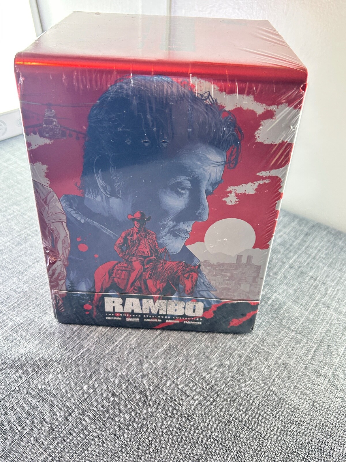 Rambo Complete Collection 4K UHD SteelBook Best Buy Exclusive Sealed NEW!!