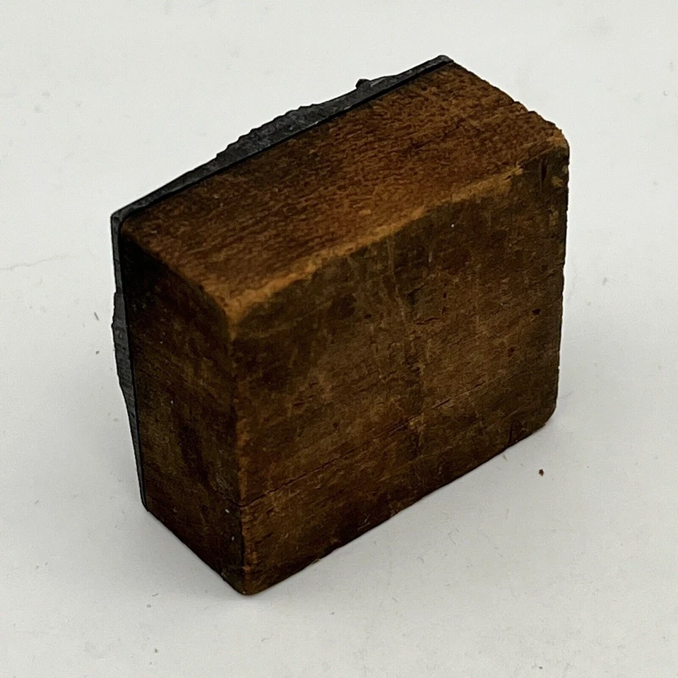 VINTAGE PRINTING LETTERPRESS PRINTERS BLOCK CUT Plough & Hammer Communist Voting - Image 3 of 3