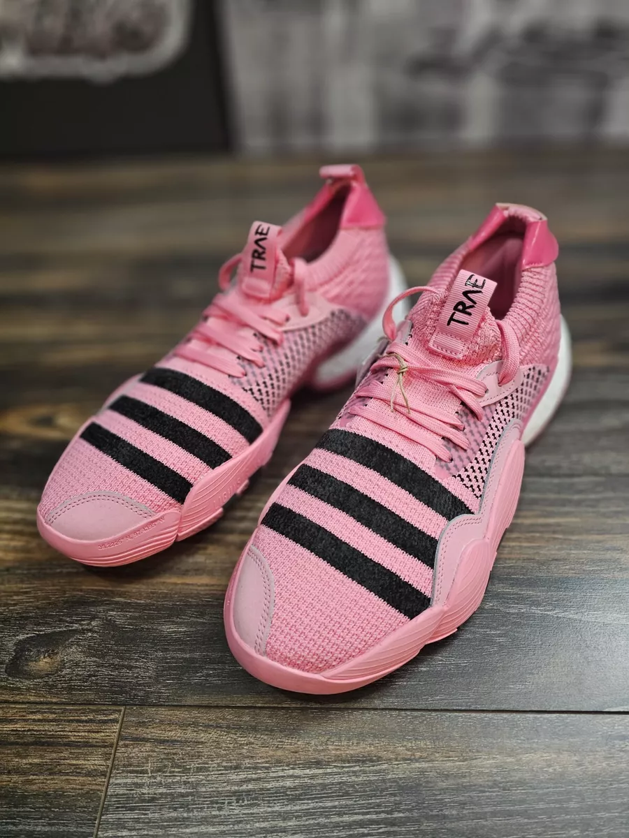 Size 10 adidas Trae Young 2 PINK TRAP HOUSE IE1667 basketball Shoes NWOB