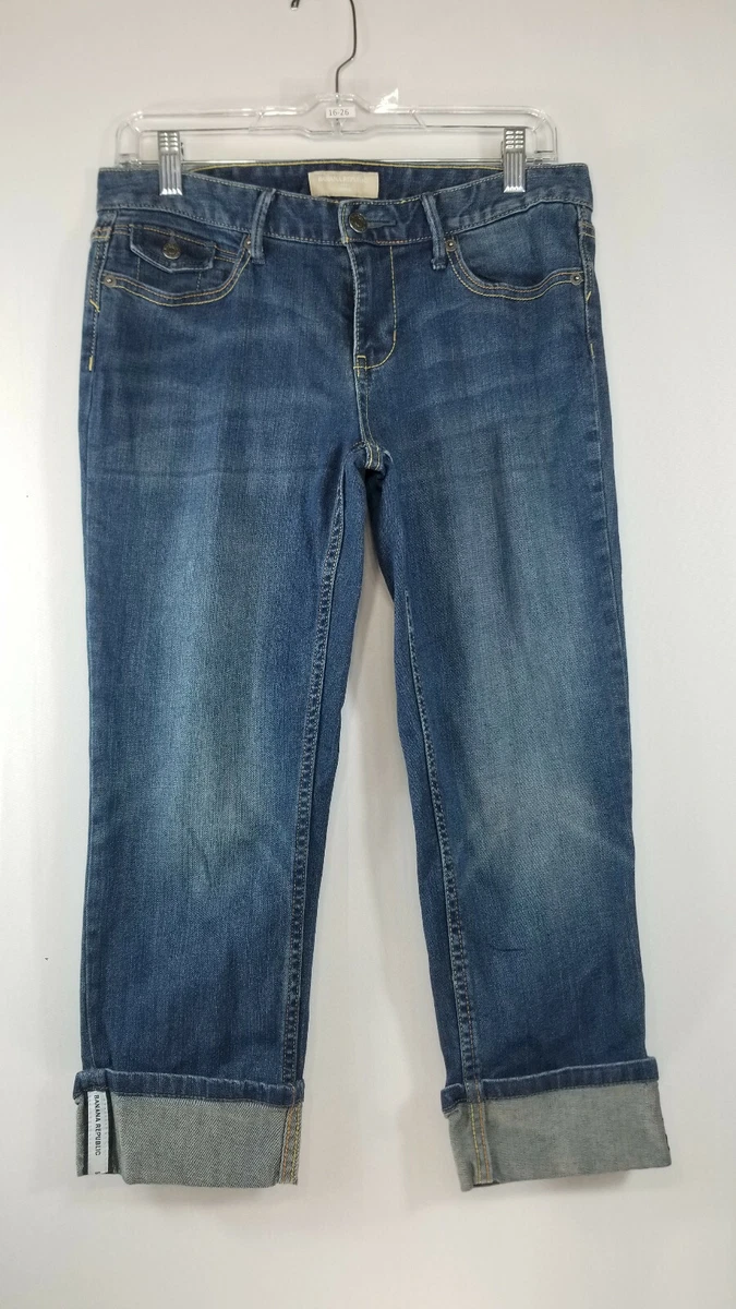 Banana republic capri jeans sale