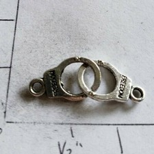 Handcuffs charms cuffs cowboy cowgirl wild West freedom jail