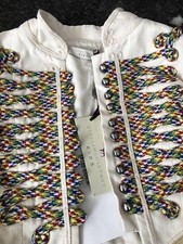 STELLA MCCARTNEY GAP KIDS Band Jacket - Toddler Size 5 Girl Military