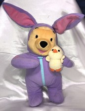 Easter Friend Pooh Winnie Fisher Price Toy Plush Stuffed Animal Vintage 2001