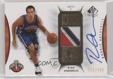 2008-09 SP Authentic Rookie Authentics 113/499 Ryan Anderson #103 Patch Auto a8r