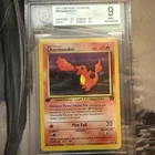 Charmander 50/82 Team Rocket 1st Edition Beckett 9 Low Pop Only 149