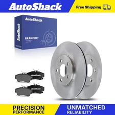 Front Brake Rotors Ceramic Pads for 2001-2009 Chrysler PT Cruiser 2.4L