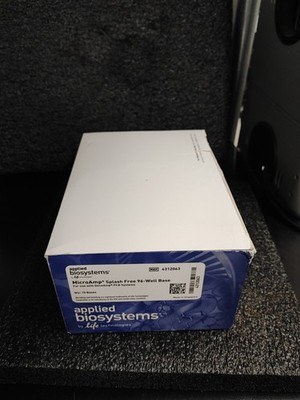 10 Box APPLIED BIOSYSTEMS 4312063 MicroAmp Splash Free 96 Well Base