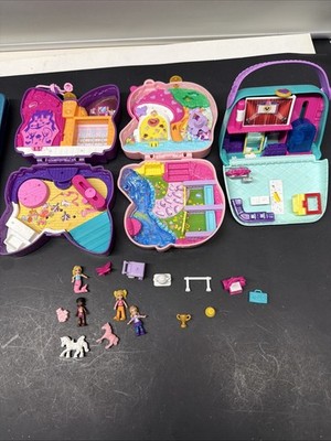 Polly Pocket Play Sets Lot