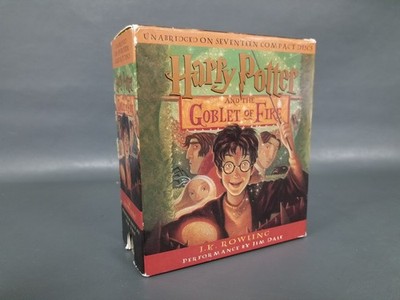 Harry Potter and the Goblet of Fire 17 CD Audio Book Boxset YA270A