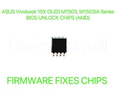ASUS Vivobook 15X OLED M1503, M1503IA Series, ADMIN NO PASSWORD BIOS CHIP AMD