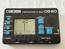 BOSS Metronome Dr. Beat DB-60 *TESTED** Includes Batteries