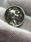 1918 D Full Date Near Full Horn VF/XF Detail Buffalo Nickel, Nice US Coin!