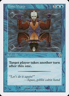 Starter 1999 Time Warp MTG Magic the Gathering NM
